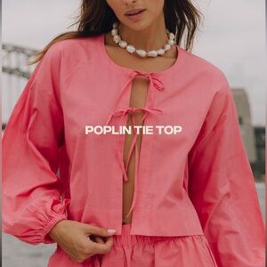 Daily Drills poplin top